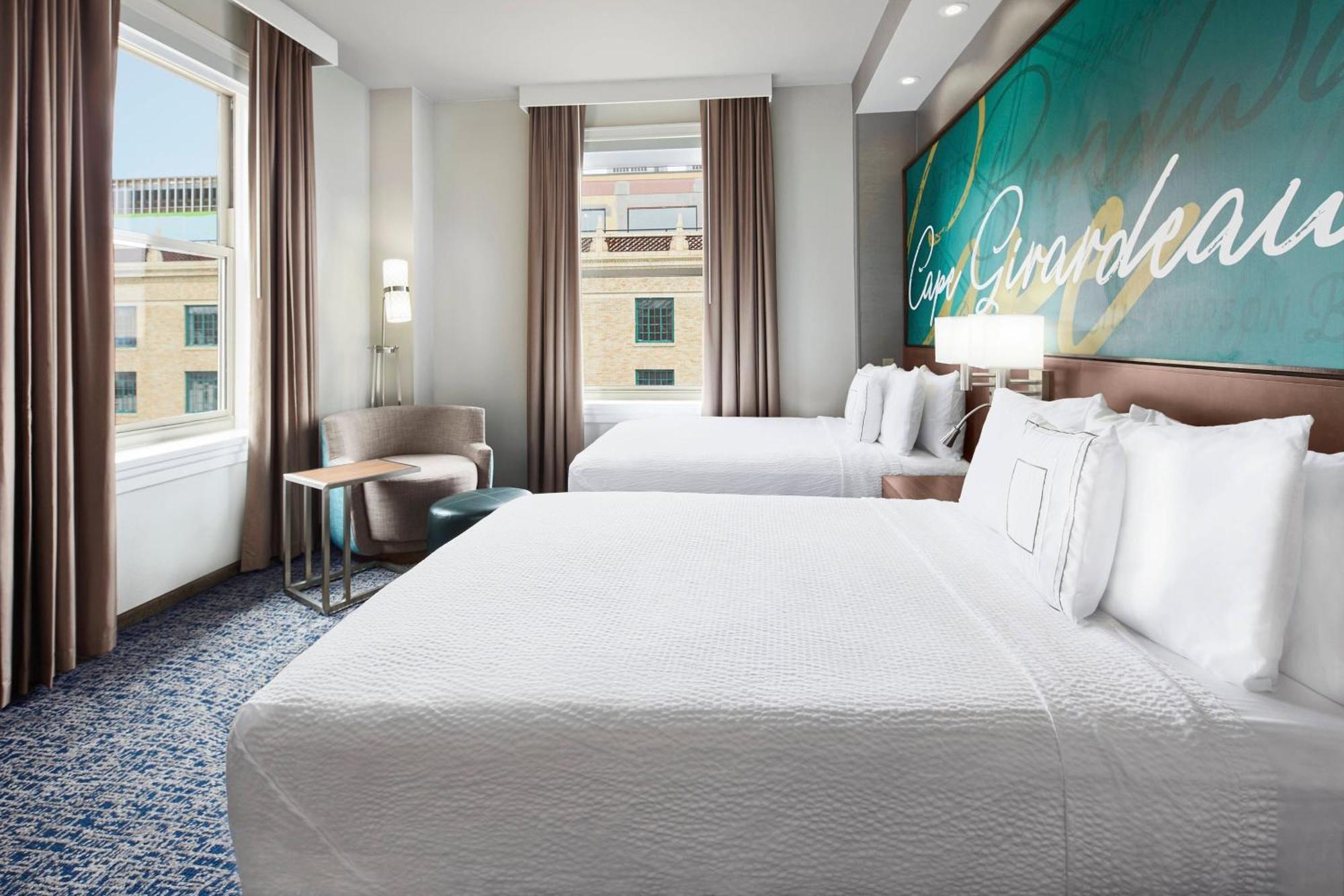 Отель Courtyard By Marriott Cape Girardeau Downtown Экстерьер фото